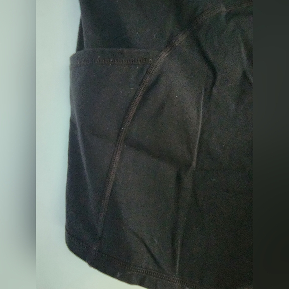 Zyia Active Luxe Drawstring (Removed) Hustle Athletic Shorts Black Large 4" - Picture 8 of 9